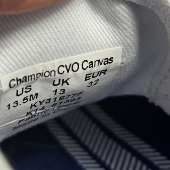 NIB Keds Girls Champion Canvas Sneakers White Size 13.5 - Picture 11 of 11
